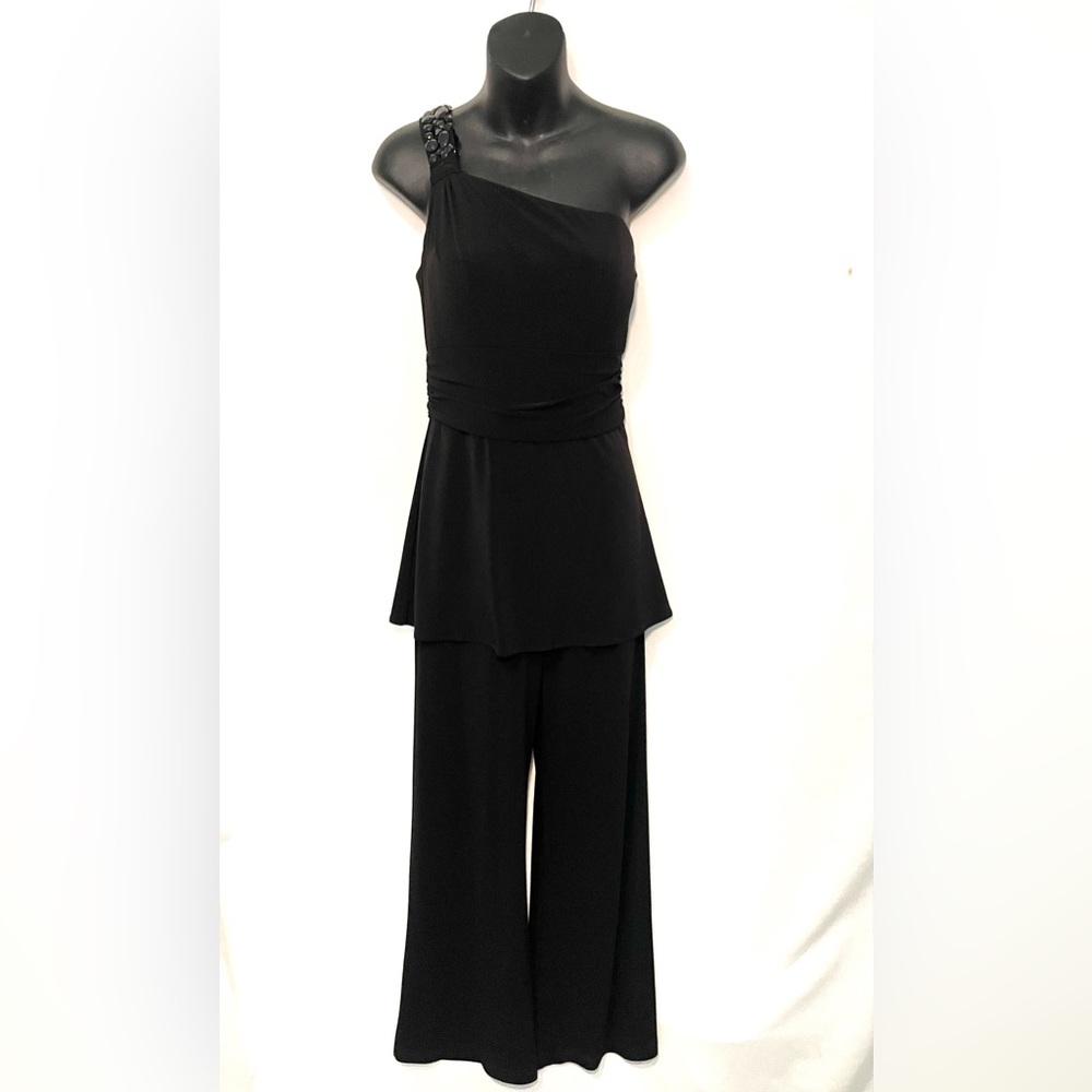 White House Black Market Jumper Suit w/ Stones Sz 6